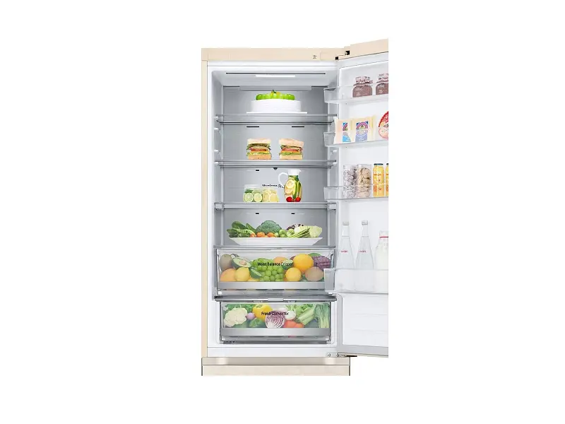 Холодильник з морозильною камерою LG GC-B509FEPW - фото 5