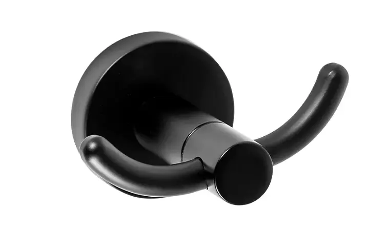 Гачок вішалка для рушника Rea Mist 02 black REA-80019, Чорний матовий - фото 5