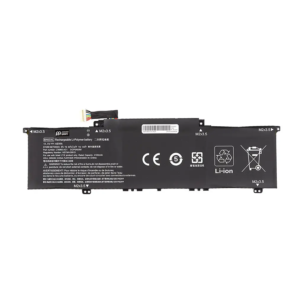 Акумулятор до ноутбука HP ENVY x360 15 2020 (BN03XL) 11.1V 4100mAh PowerPlant (NB462209)