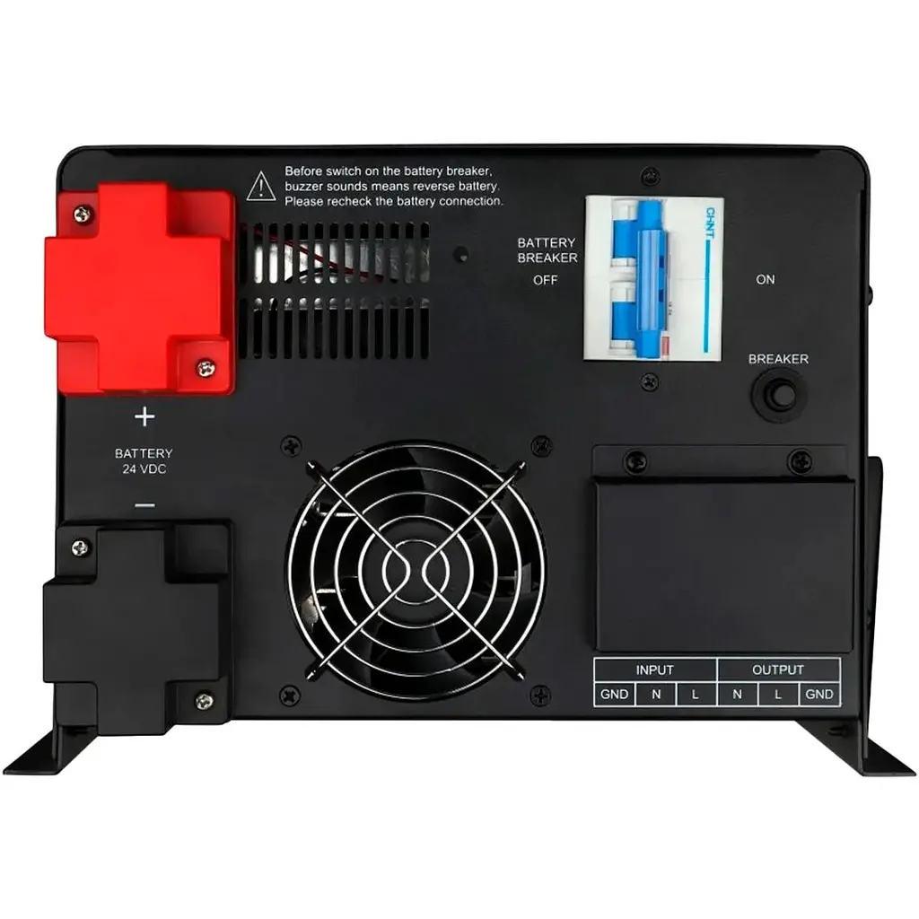 Источник бесперебойного питания LogicPower LPE-W-PSW-3600VA+ (2500Вт) 1-50A, с правильной синусоидой 24V - фото 3