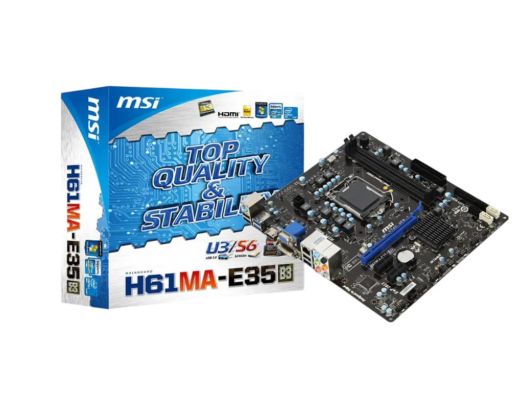 Материнська плата MSI H67MA-E35 (B3) LGA 1155 (H67MA-E35 (B3)) Б/В - фото 4