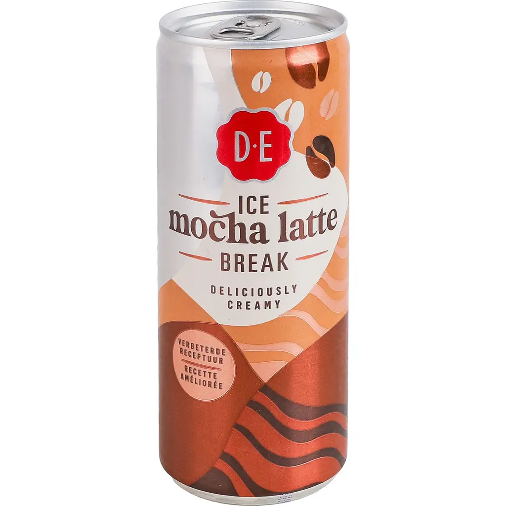 Напиток молочный с кофе Douwe Egberts Ice Mocha Latte break 250 мл - фото 2