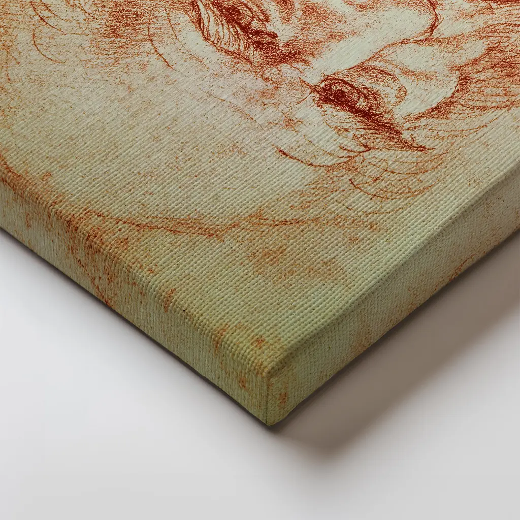 Інтер'єрна картина Леонардо да Вінчі, Leonardo da Vinci, інтер'єрний декор, 60×40 см (id6989) - фото 3