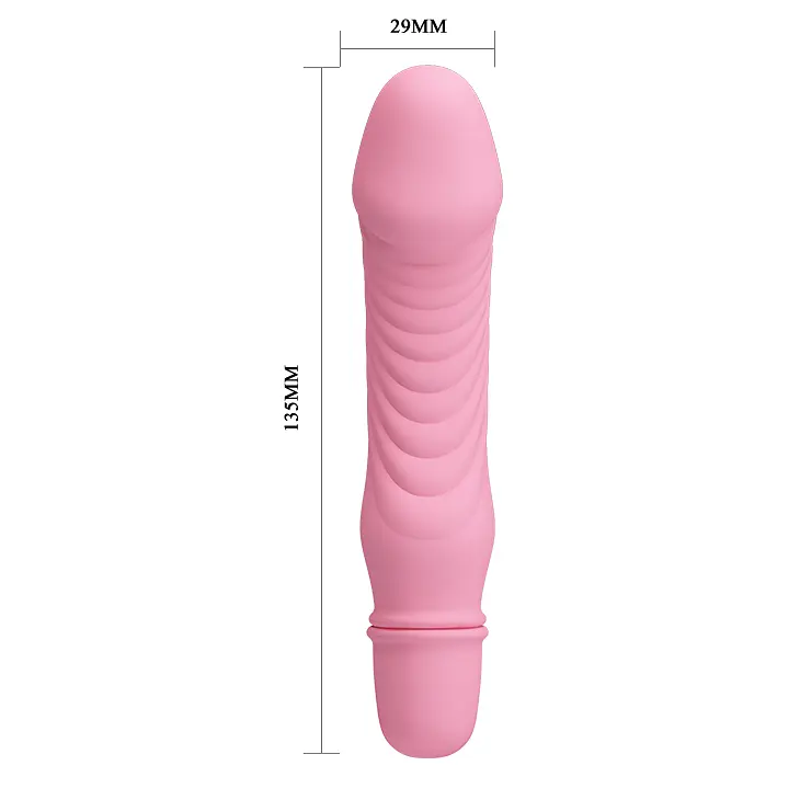 Вібратор Pretty Love Stev Vibrator Light Pink - фото 7