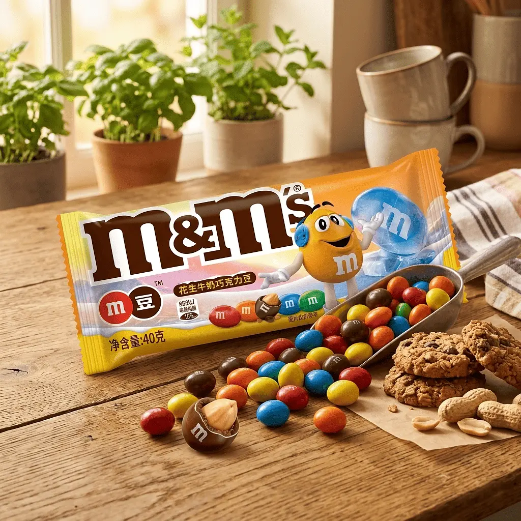 Драже M&M's Peanut Ice Cool 40г - фото 3
