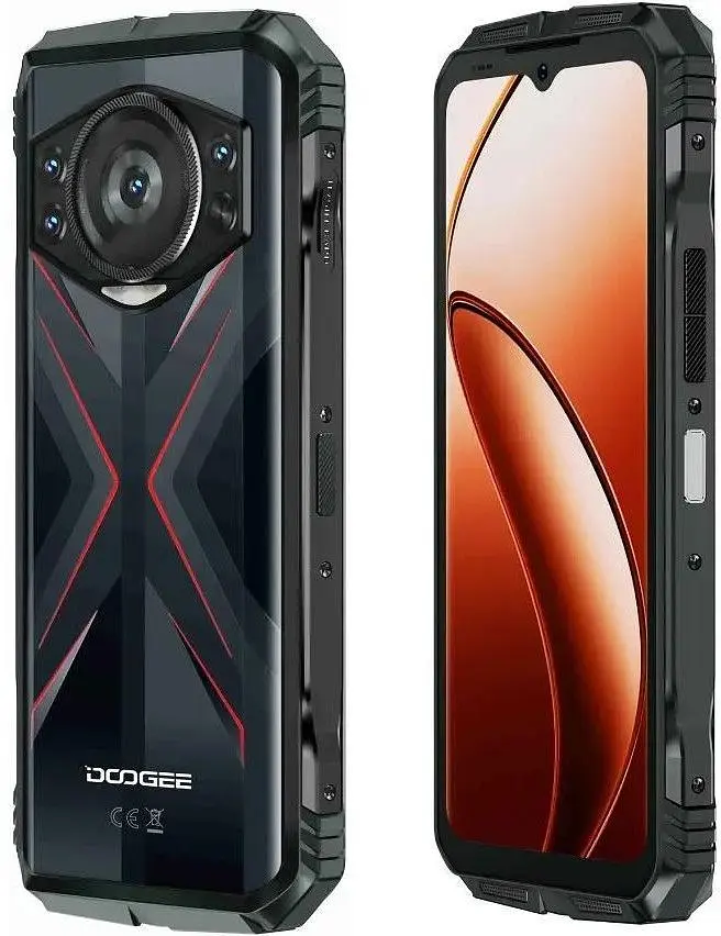 Смартфон Doogee S118 658" 8/512ГБ 2SIM 10800мА/рік чорно-червоний - фото 7