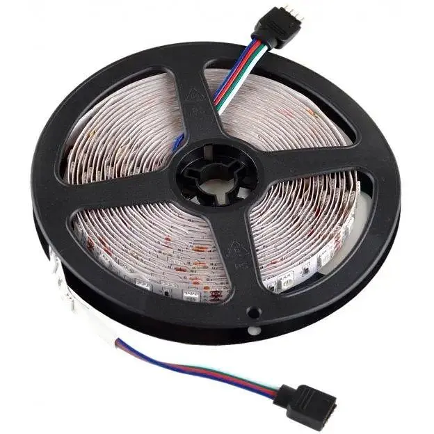 Светодиодная RGB-лента Venom SMD 6060, 5 м 12 V IP20 RGB (VST-6060120600-RGB) с пультом и блоком питания - фото 4