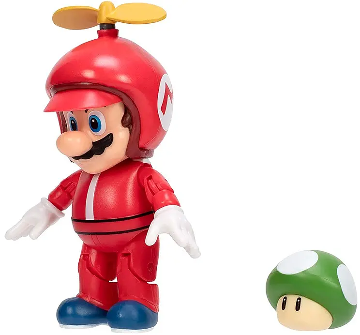 Ігрова фігурка Super Mario Пропелер Маріо, з артикуляцією, 10 см (40827i) - фото 4