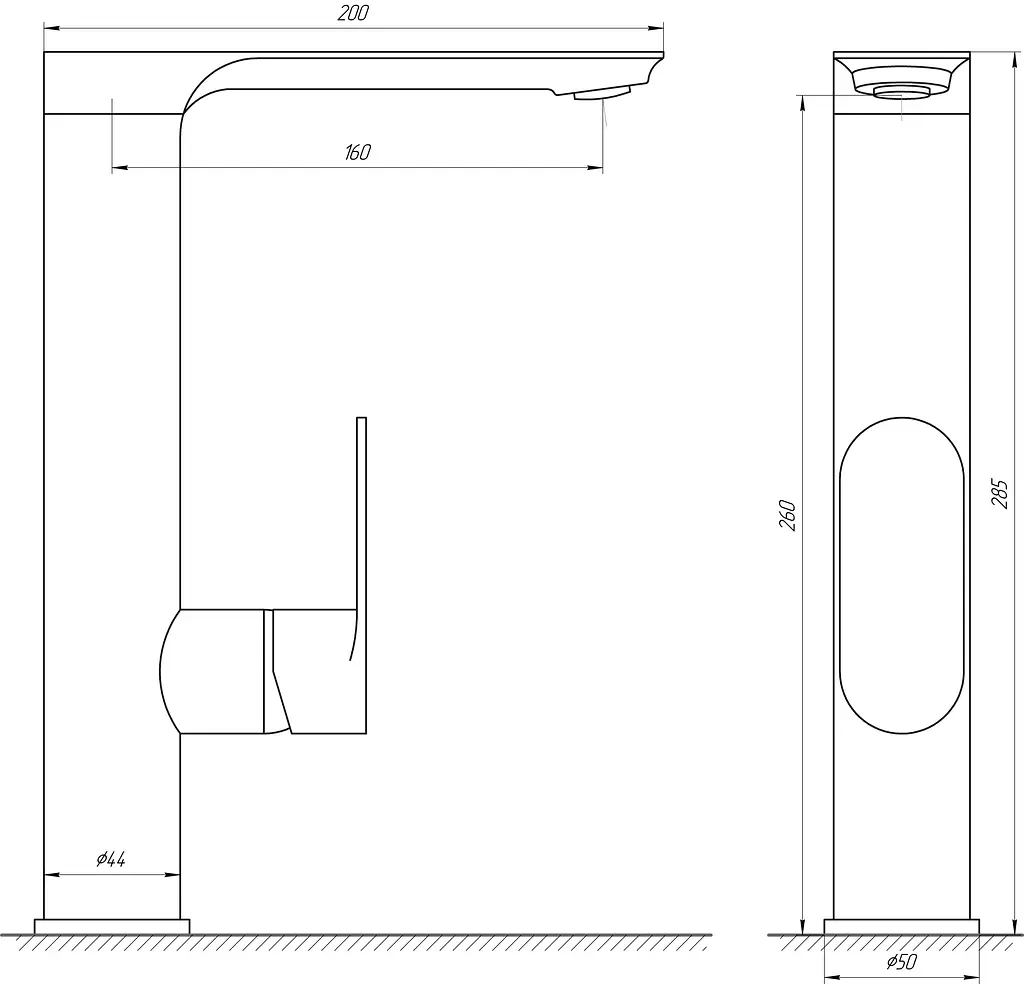 Змішувач для кухні Globus Lux Ontario GLO-0203L Хром - фото 3