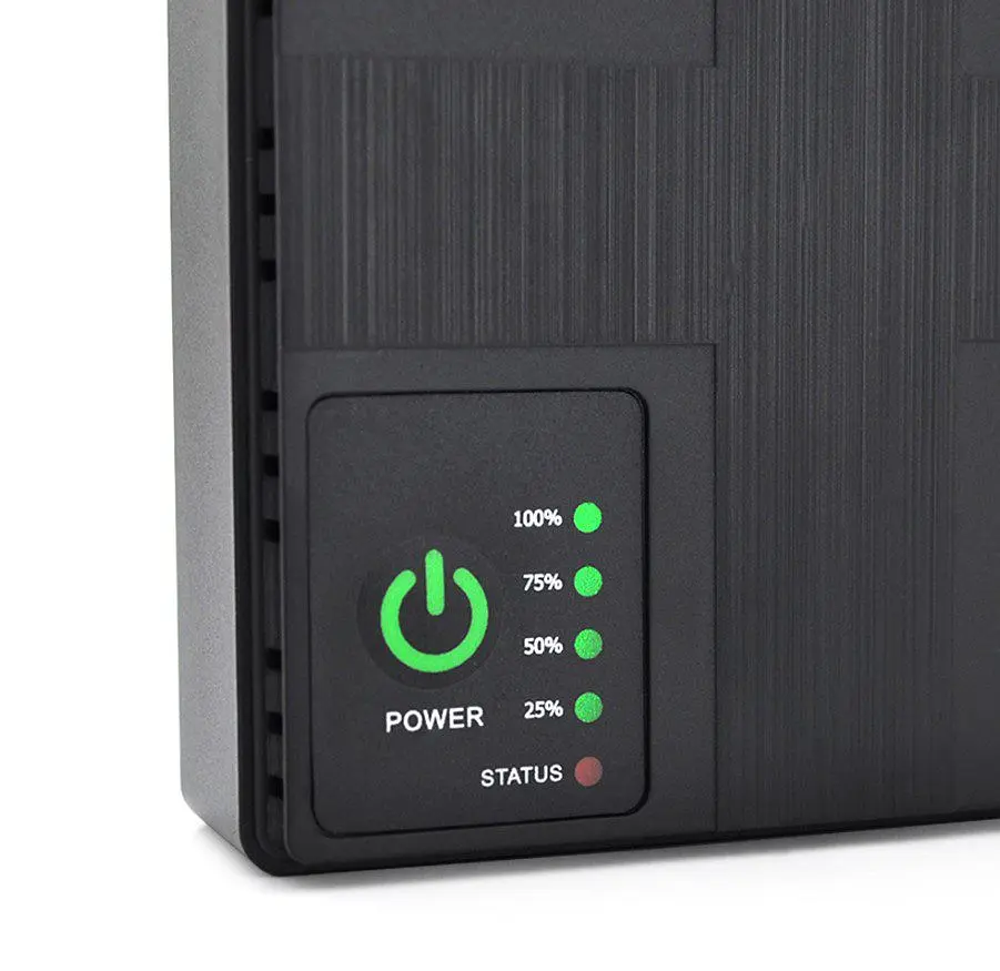 UPS безперебійне живлення для роутера/терміналу EPON GPON/POE Voltronic DC1018P 5V/9V/12V Black - фото 4