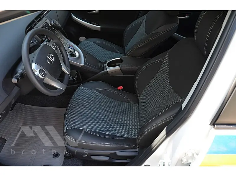 Авточохли модельні MW Brothers для Toyota Prius c 2009 - фото 2