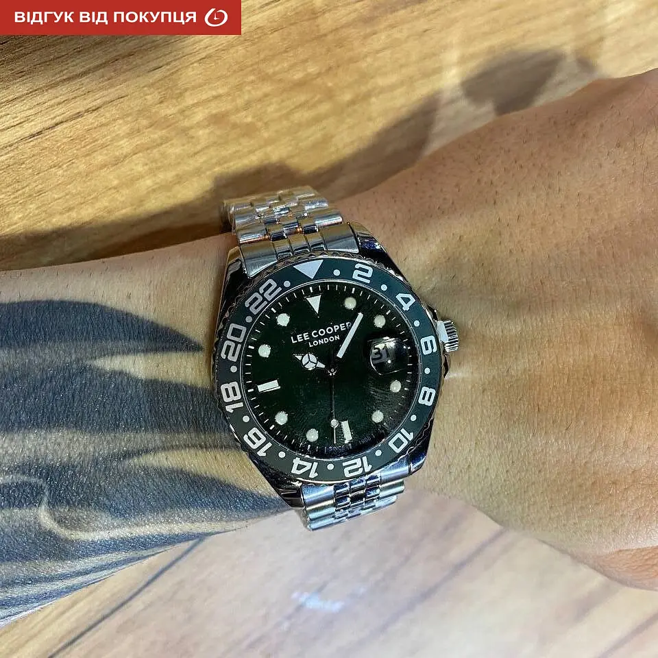 Годинник Lee Cooper Daytona Green - фото 11