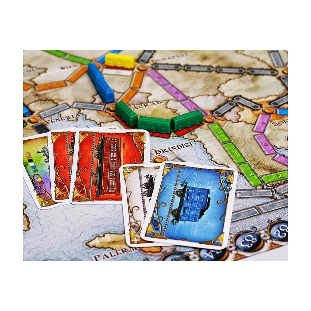 Настільна гра Lord of Boards Квиток на поїзд: Європа (Ticket to ride: Europe) (укр.) (DOW7202UK) - фото 7