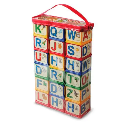 Освітні кубики «English alphabet» 18 шт, англійський алфавіт (1054)