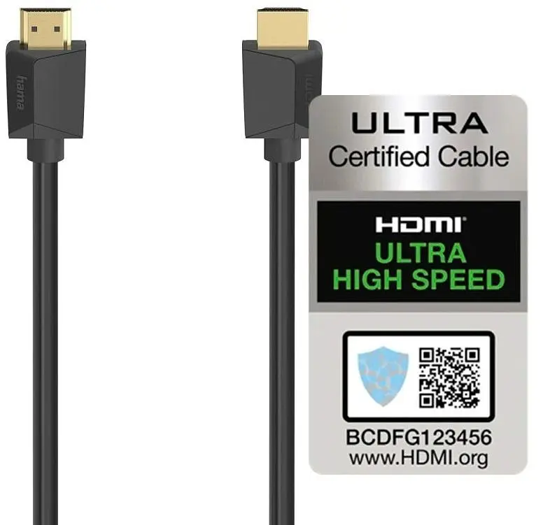 Кабель Hama HDMI 8K 2m Black - фото 2