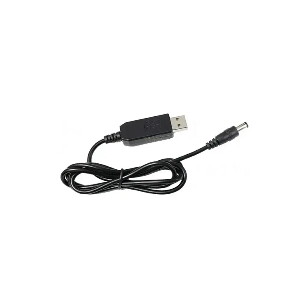 Кабель живлення USB to DC 5.5x2.1mm 9V 1.0m Value (S1015) - фото 2