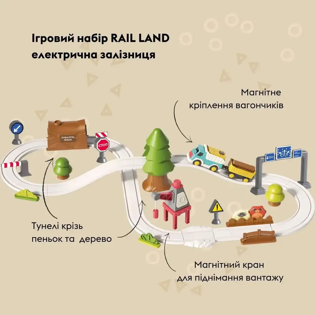 Ігровий набір Otamanko Rail Land (5320290) - фото 3