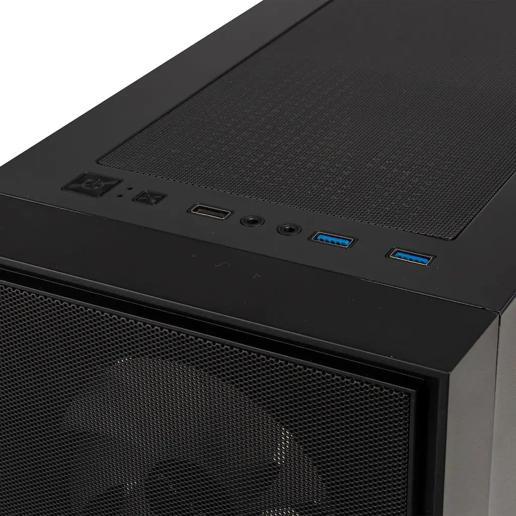 Корпус ProLogix E107 Tempered Glass Black (E107) Без БП - фото 5