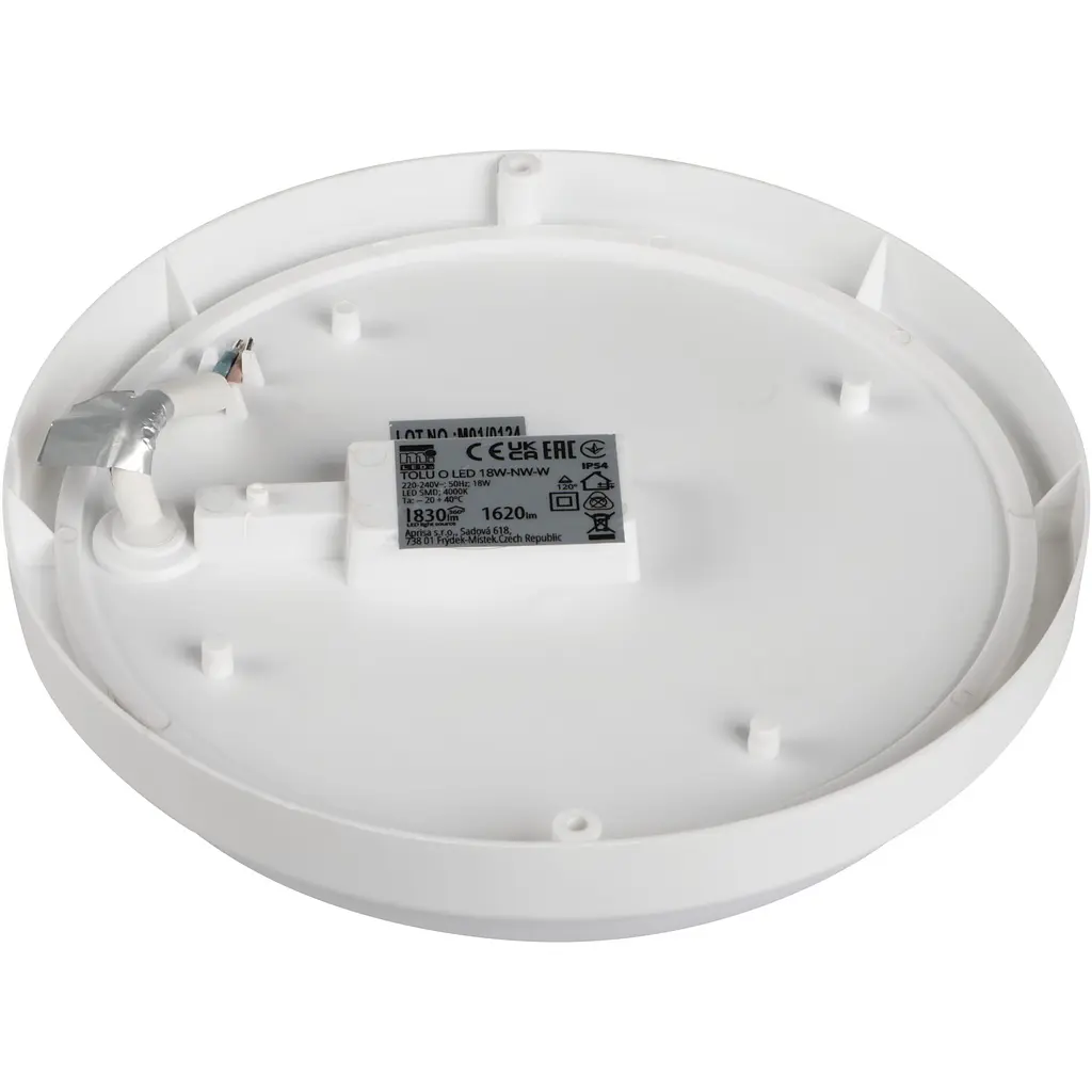 Светильник Miledo Tolu O LED 18W-NW-W герметичный (31498)  - фото 2