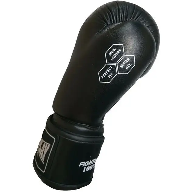 Перчатки боксерские PowerPlay PP 3088 Black - 12 унций - фото 4