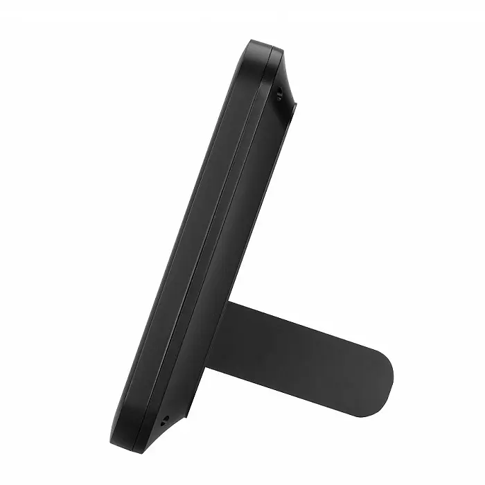 Часы настенные цифровые TFA черный 356x27x161 мм (60452501) - фото 4