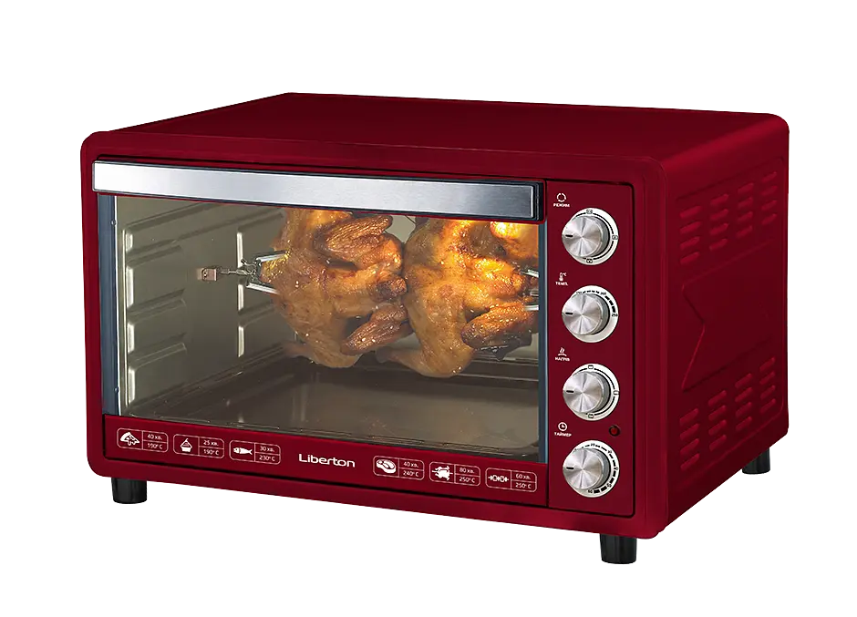 Електродуховка Liberton LEO-651 Dark Red