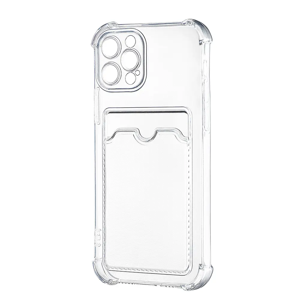 Чохол Clear Pocket Case Protected Camera iPhone 12 Pro Прозорий