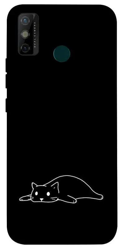 TPU чохол Demsky Lazy cat для TECNO Spark 6 Go