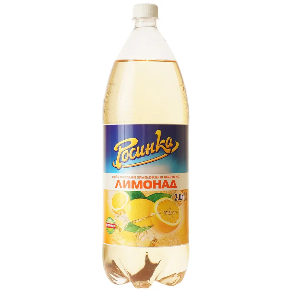 Напиток сильногазированный Росинка Лимонад 2 л - фото 2