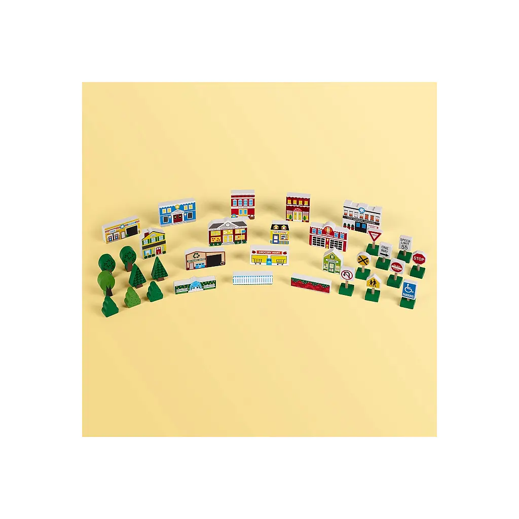 Ігровий набір Melissa & Doug дерев'яний Місто (MD14796) - фото 2
