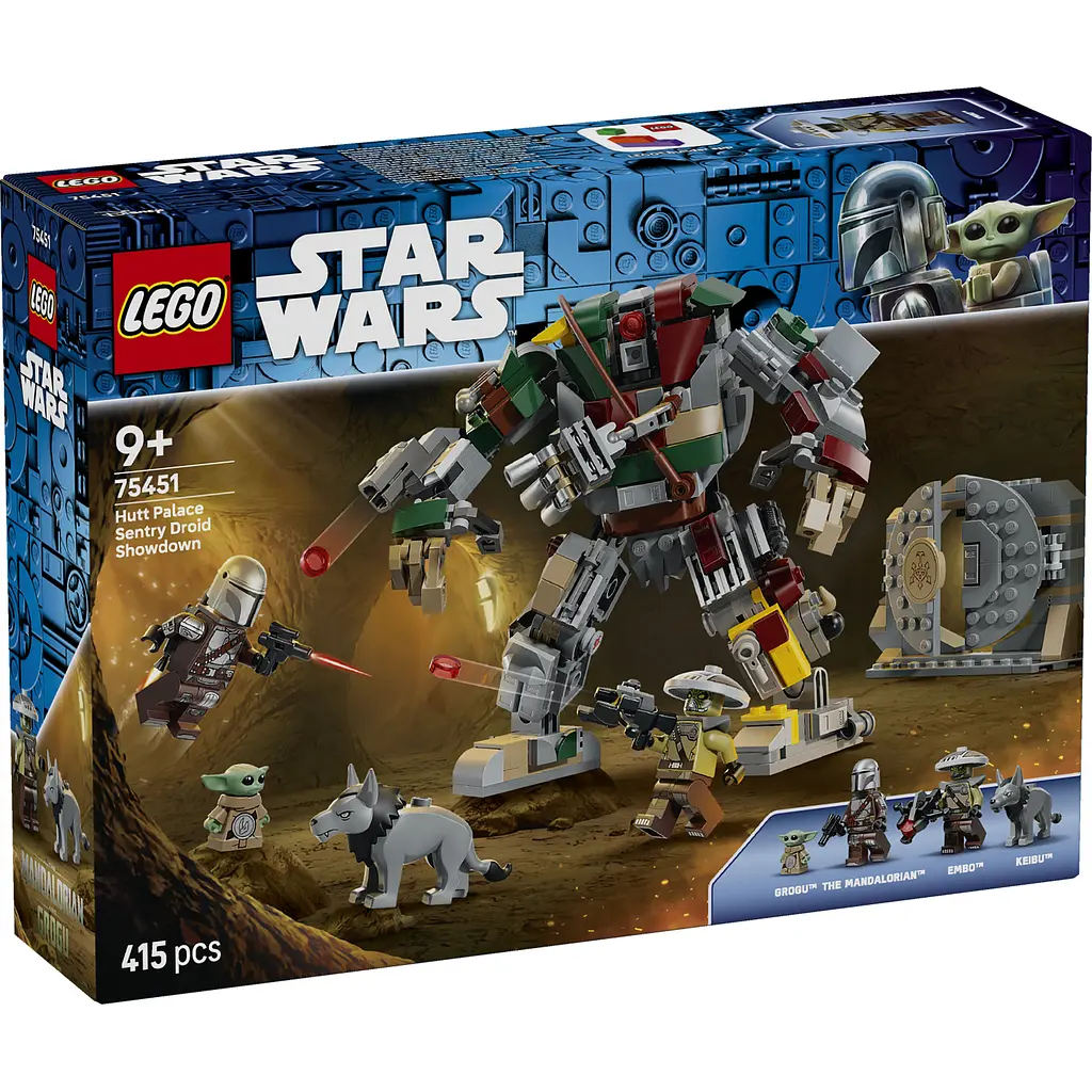 Конструктор LEGO Star Wars Сутичка дроїдів-охоронців у палаці Хатта 415 ел. (75451) - фото 2