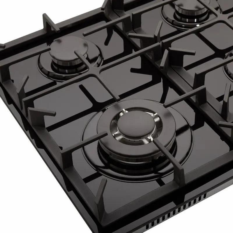 Газовая варочная поверхность Eleyus Almada 60 BL CTF - фото 5