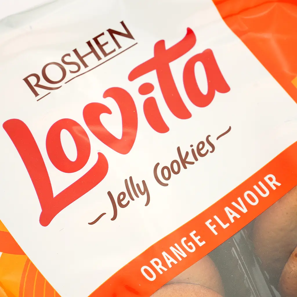 Печиво Roshen Lovita Jelly Cookies Orange 420 г (889199) - фото 3