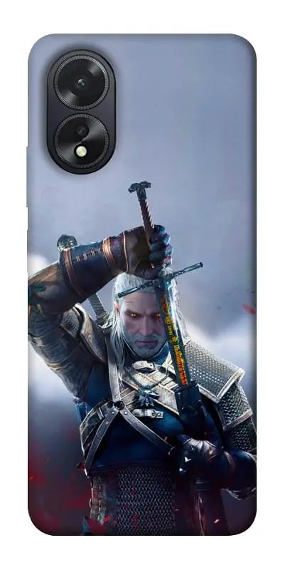 TPU чохол Demsky The witcher gerald для Oppo A38