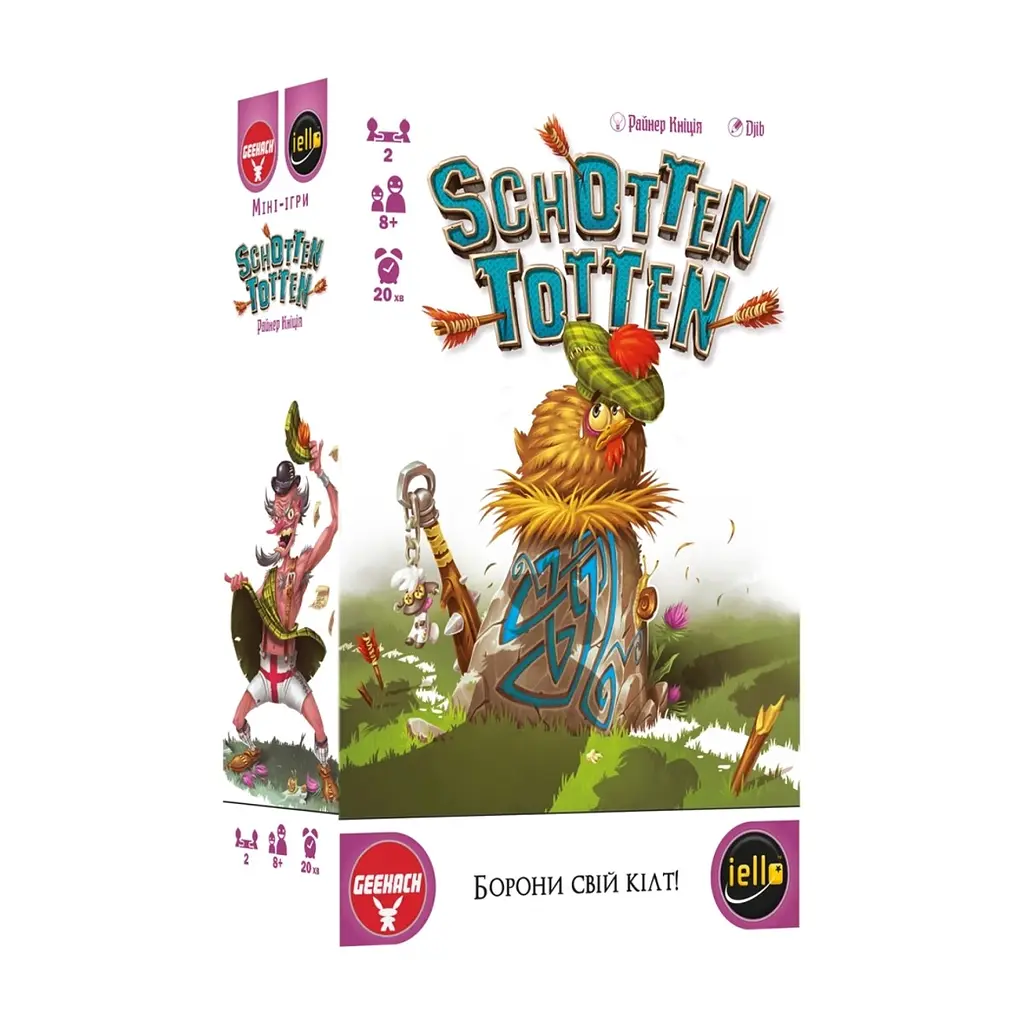 Настільна гра Geekach Games Шотен Тотен (Schotten Totten) (укр.) (GKCH063ST)
