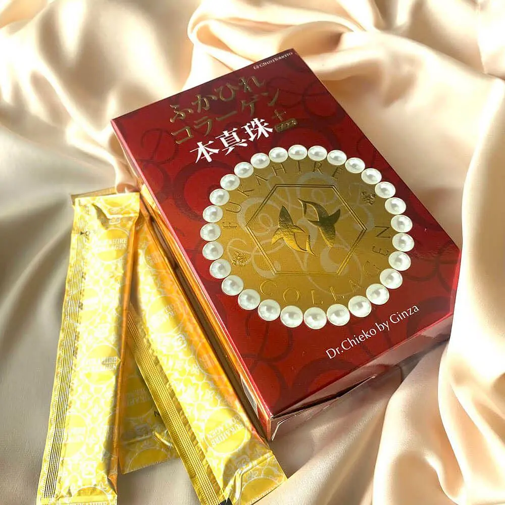 Колагенове желе Ginza Tomato Shark Collagen Pearl Plus з пудрою перлин 30 стіків - фото 4