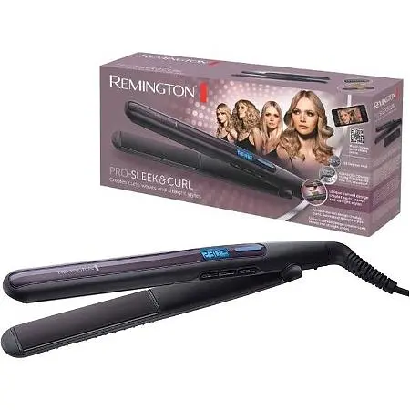 Випрямляч Remington Pro-Sleek & Curl чорний (S6505) - фото 3