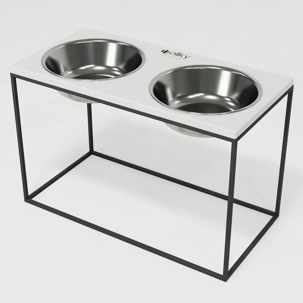 Hollky Base XXL40 — миски на підставці для дуже великих собак (2 × 2,8 л) - фото 7