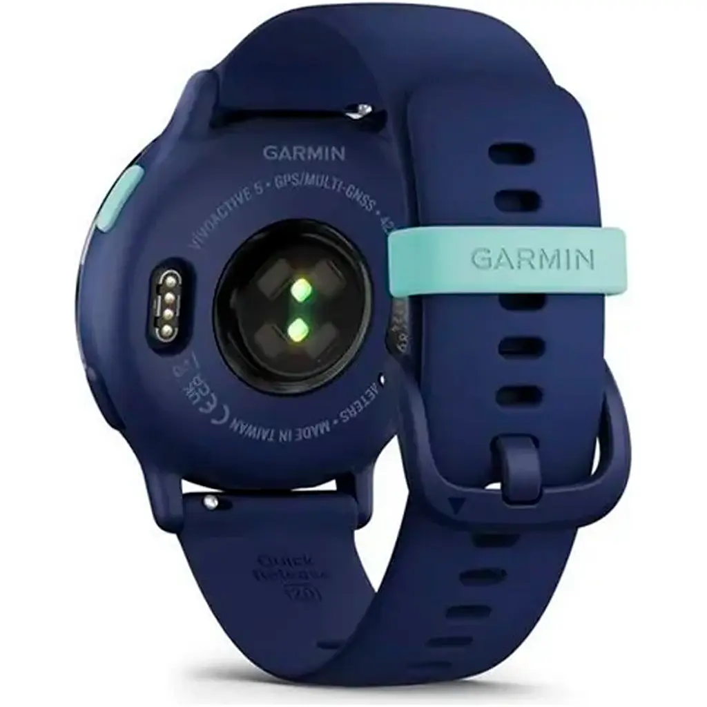Смарт-годинник Garmin Vivoactive 5 Metallic Navy Aluminum Bezel with Navy Case and Silicone Band [010-02862-12] [111829] - фото 6