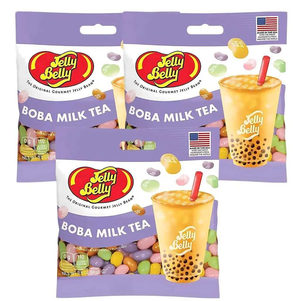 Жувальні цукерки Jelly Belly Bubble Tea 70г - фото 6