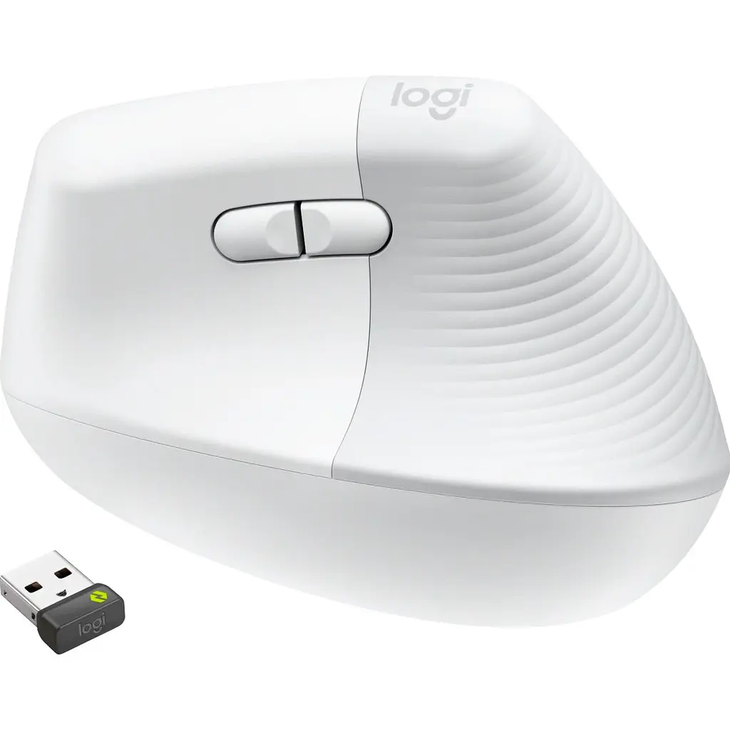 Миша Logitech Lift Vertical Ergonomic for Business Off-White (910-006496) [97826] - фото 2
