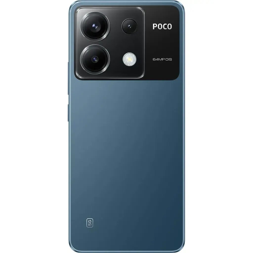 Смартфон Xiaomi Poco X6 8/256GB Blue (Global Version) [NFC, 5G] - фото 5