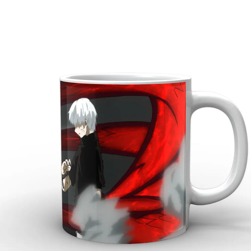 Кружка GeekLand Tokyo Ghoul Токийский гуль кен TG.02.002 330 мл белая - фото 3