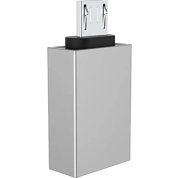 Перехідник Borofone BV2 adapter USB-A to Micro-USB/converter/OTG support/USB 3.0 - фото 2