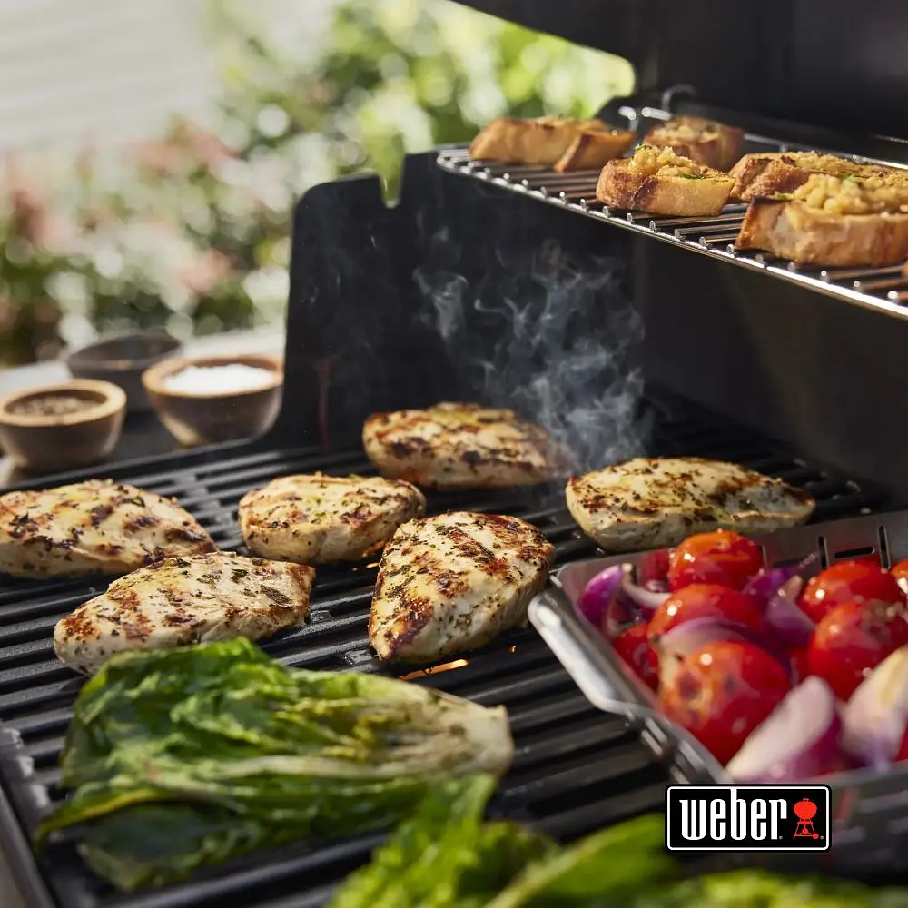 Гриль газовий Weber Genesis E-415 чорний (1500612) - фото 3