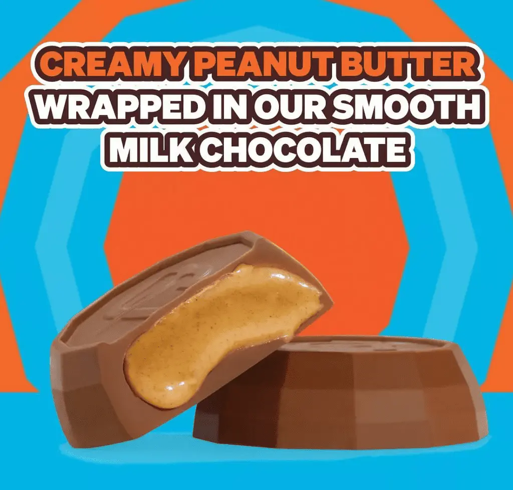 Шоколадні батончики Feastables MrBeast Milk Chocolate Peanut Butter 4 шт х 40 г - фото 3