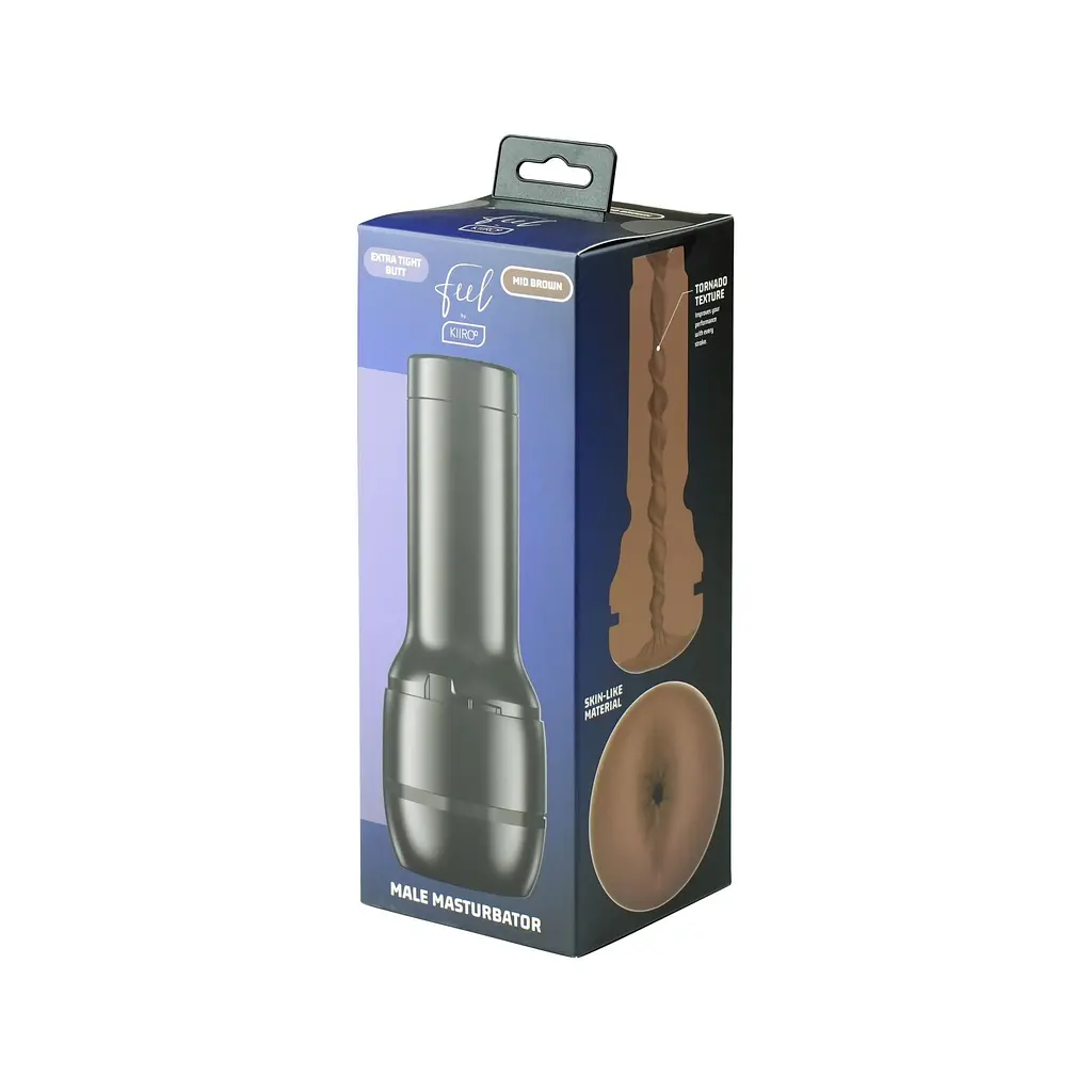 Мастурбатор-попа Kiiroo Feel Stroker Butt Extra Tight Mid Brown для секс-машини Kiiroo Keon - фото 6