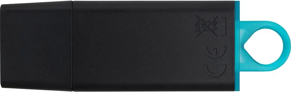 USB Flash накопичувач Kingston 64GB DataTraveler Exodia USB 3.2 black/teal (DTX/64GB) - фото 2