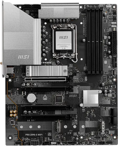 Материнська плата MSI Z890-S Pro Wi-Fi LGA 1851 (PRO Z890-S WIFI) - фото 2