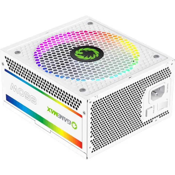 Блок питания GameMax 850W 80 Gold (RGB850 PRO WH) - фото 6